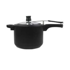 Panela de Pressão Rochedo Turbo Antiaderente 4,5L Preta