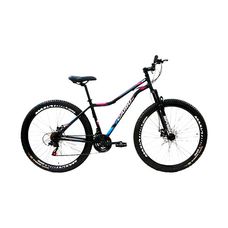 Bicicleta Aro 29 Cairu MTB Feminina Freio A Disco 21 Marchas Quadro 17 Preta