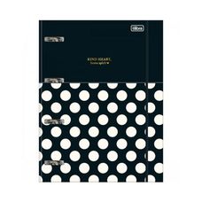 Caderno Argolado Cartonado Universitário Com Elástico West Village 80 Folhas - Tilibra