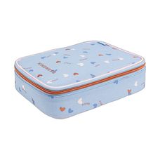 Estojo Box Académie Coração Metalizado - Tilibra