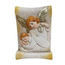 Adorno de Mesa Anjo da Guarda 13x8 - Comercial Carvalho
