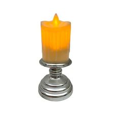Vela Castiçal de Plástico Elétrica 13cm - Comercial Carvalho