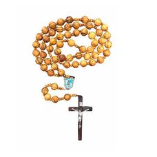 Terço Grande Madeira Nossa Senhora Aparecida - Comercial Carvalho