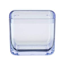 Porta Algodão/Cotonete Cube Crstal - Coza