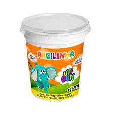 Argilinha Massa de Modelar Com Argila 500g - Uti Guti