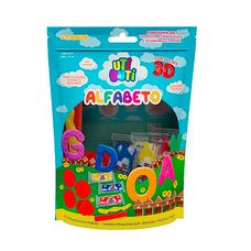 Kit Massinha de Modelar Alfabeto - Uti Guti