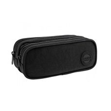 Estojo Duplo Grande Académie Preto - Tilibra