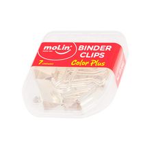 Binder Clips Ouro 32mm Com 7 Unidades - Molin