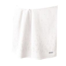 Toalha de Banho Jacquard Romance 70x140cm Branco - Dohler