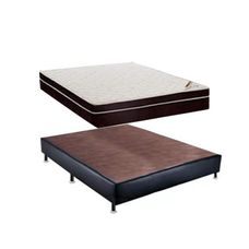 Cama Box Casal Ortobom Exclusive Ortopédico Corino Preto 138x188
