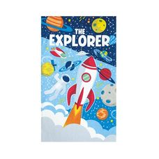 Toalha de Banho Infantil Felpuda The Explorer 70x115cm - Dohler