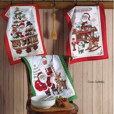 Pano de Copa 45x65 Felpudo Natal 97 - Dohler