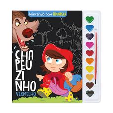 LIVRO BRINCANDO COM AQUARELA: CHAPEUZINHO VERMELHO