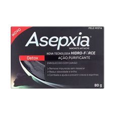 Sabonete Facial em Barra Asepxia Antiacne Detox 80g