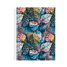 Caderno Espiral Universitário Capa Dura 12x1 Bom D+ Feminino 192 Folhas - São Domingos - Capas Sortidas