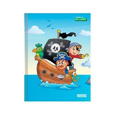Agenda Permanente Costurada Aluno 64 Folhas - São Domingos - Capas Sortidas
