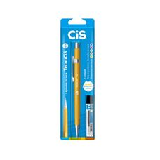 Lapiseira Técnica TecnoCis 0.9mm Amarelo + Grafite - Cis
