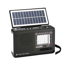 Rádio Solar F-Sound FS-1587BT Preto