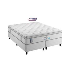 Cama Box Queen Comfort Gel 158x198 - Sealy