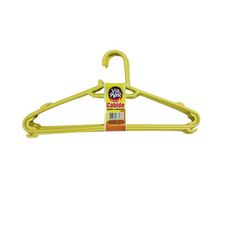 Conjunto Com 3 Cabides Plástico Sortido - Viaplast