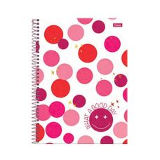 CADERNO UNIV.C/D 15X1 240F PINK POWER
