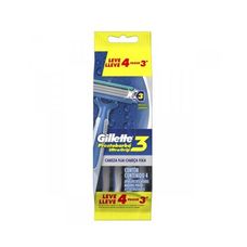 Aparelho de Barbear Gillette Prestobarba Ultragrip 3 Leve 4 Pague 3 Unidades