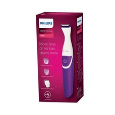 Aparador de Pelos Íntimos Bikini Genie Branco/Roxo - Philips