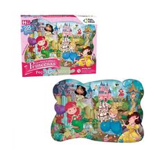 Quebra-Cabeça 28 Peças Gigante Premium Princesas - Pais & Filhos