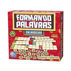 Jogo Formando Palavras em Madeira - Pais & filho