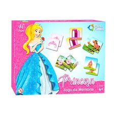 Jogo da Memória Princesa - Pais & Filhos