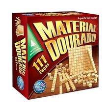 Jogo Material Dourado 111 Peças - Pais & Filhos