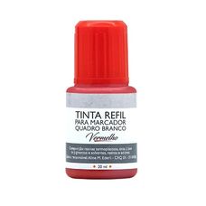 Tinta Para Marcador Quadro Branco Vermelho - BRW