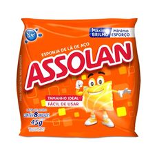 Esponja de Lã de Aço Assolan 45g
