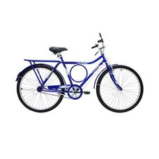 Bicicleta Aro 26 Masculina Barra Circular Potenza Azul - Cairu