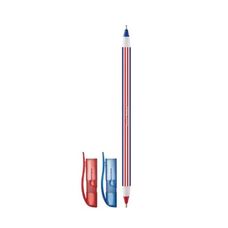 Caneta Esferográfica Doble Bicolor 1.0mm - Bazze