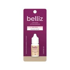 Cola Para Unhas Postiças Belliz Com Pincel 5g
