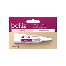 Cola Para Cilios Postiços Belliz Branca 7g