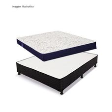 Cama Box Reconflex Casal Somie Black Max Saúde Selado 2 138x188