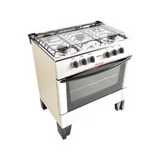 Fogão Braslar Sírius 5 Bocas Acendimento Manual Mesa Inox Branco