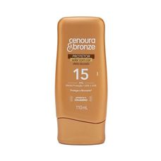 Protetor Solar Cenoura & Bronze Com Cor Efeito Dourado FPS15 110ml