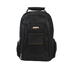 Mochila Executiva Para Notebook em Poliéster Preto CO50017 - Convoy