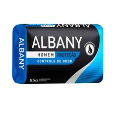 Sabonete em Barra Albany Homem Controle de Odor 85g