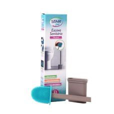 Escova Sanitária Flexível com Suporte 35cm - Star Limp