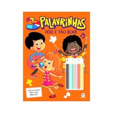Livro 3 Palavrinhas - Deus é Tão Bom - Ciranda Cultural