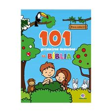 Livro 101 Primeiros Desenhos da Bíblia - Ciranda Cultural