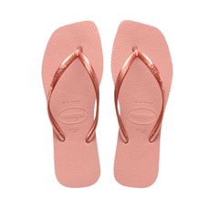Chinelo Havaianas Slim Square Rosa 35/36