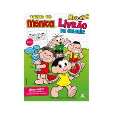 Livro Tapete Turma da Mônica - Meu Livrão de Colorir - Ciranda Cultural
