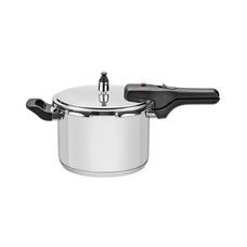 Panela de Pressão Tramontina Brava em Aço Inox com Fundo Triplo 22cm 6L