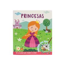 Livro Colorindo com Água: Princesas