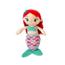 Pelúcia Amigos do Coração Sereia 35cm - DM Toys